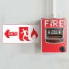 3"x6" Custom Plastic Sign for a Fire Exit