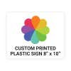 Color Sign Horizontal 8" x 10"