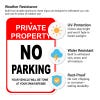 The weather resistance and durability of the aluminum signs from Custom Signs