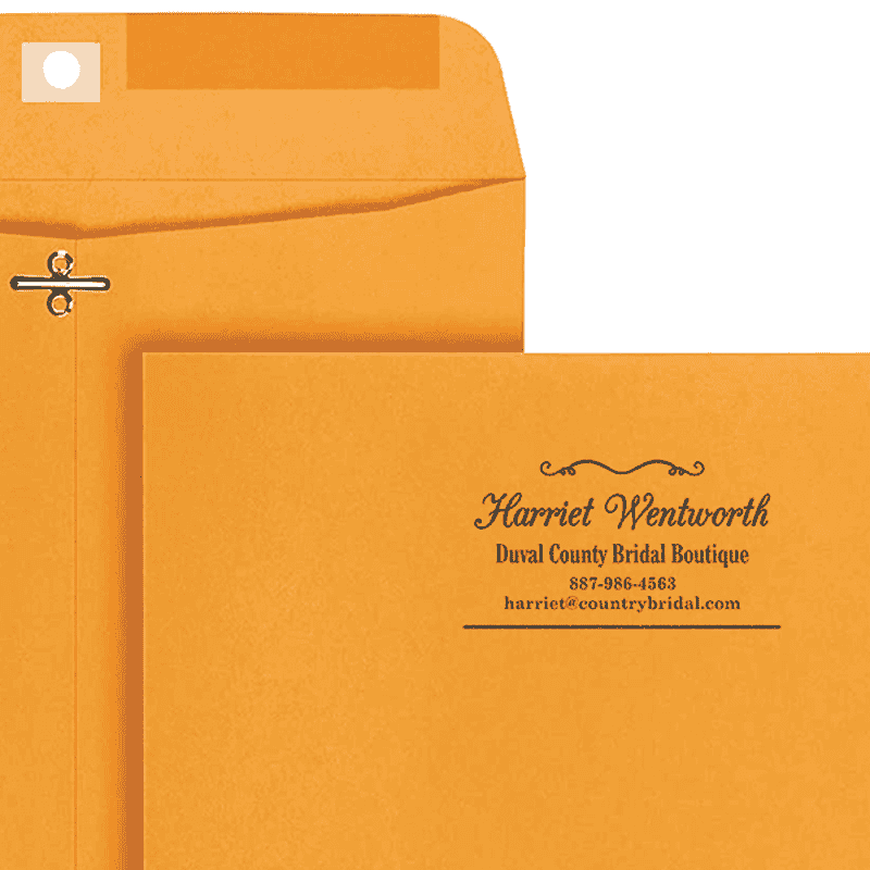 Custom Script Serif 4 Line Professional Stamp Lifestyle