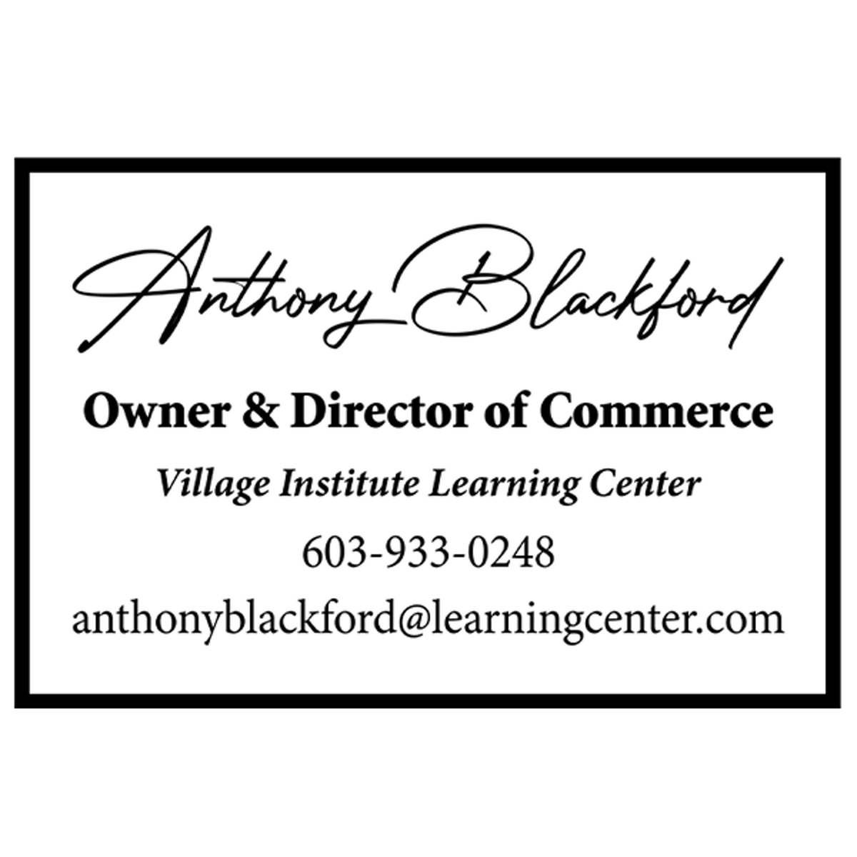 Custom Signature Name 5 Line Profession Stamp