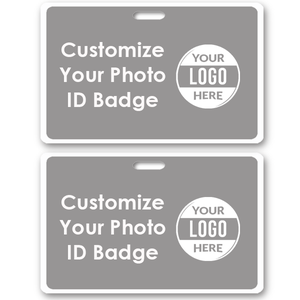 Horizontal Double Sided ID Card