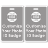 Vertical Double Sided ID Card