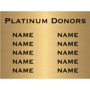 10 Name Brass Plates | 6