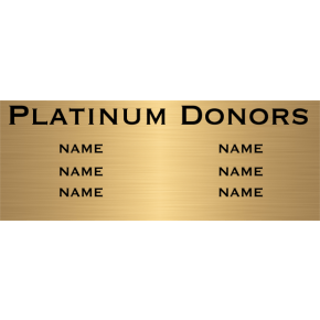 6 Name Brass Plates | 3