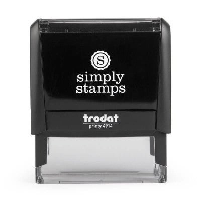 Front Angle of the Rectangle Stamp