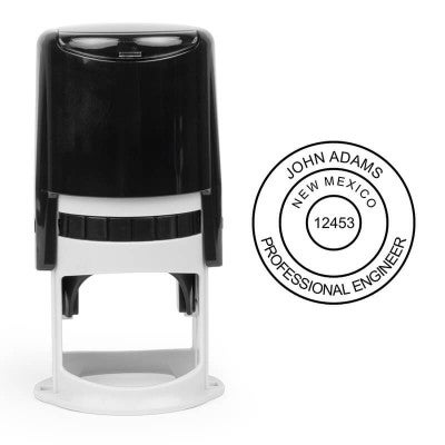 The State of New Mexico Engineer Seal and a self-inking stamp