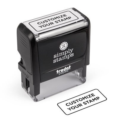 Custom Rubber stamp with impression 