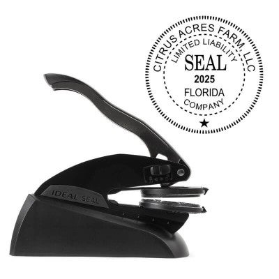 Limited Liability Company with Date Seal Embosser
