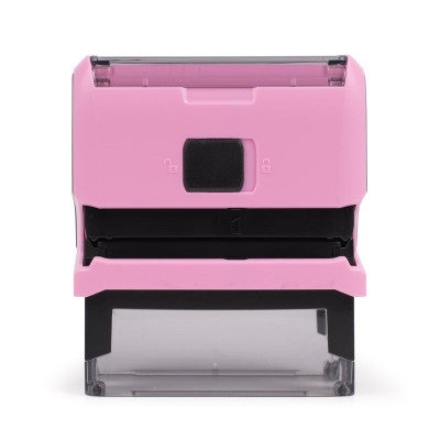 Oregon Notary Pink Stamp Back View