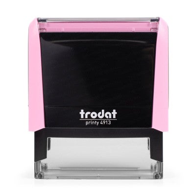 Oregon Notary Pink Stamp Body Straight on