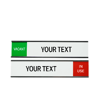 Custom Text Slider Sign