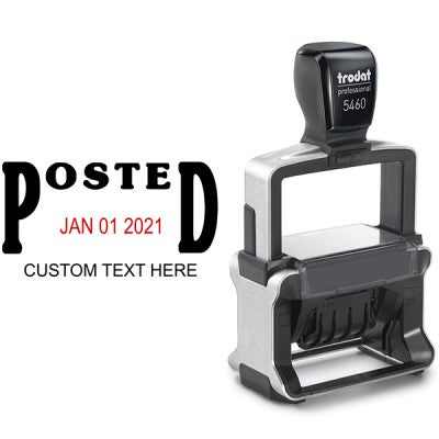 Trodat Professional Posted Date Stamp Body and Imprint