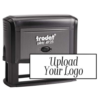 Large Custom Stamp for Rectangle Logos