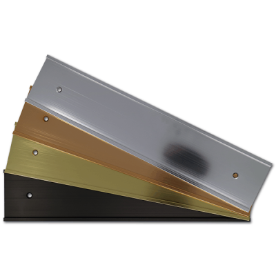 2" x 10" Aluminum Wall Holder