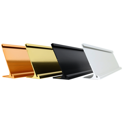 2" x 10" Aluminum Desk Holder