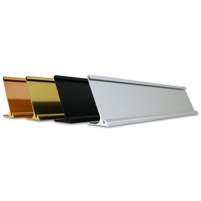 2" x 12" Aluminum Desk Holder