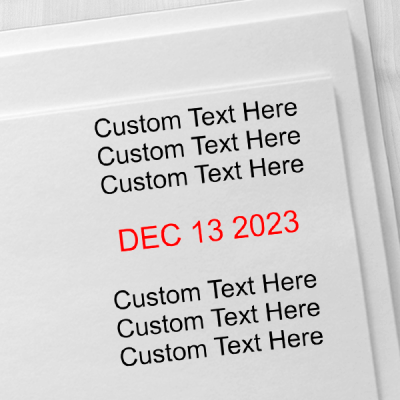 Trodat Dater 4724 with Custom Text Imprint