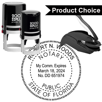 Florida Notary Public Stamp Seal