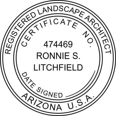 State of Arizona Landscape Architect