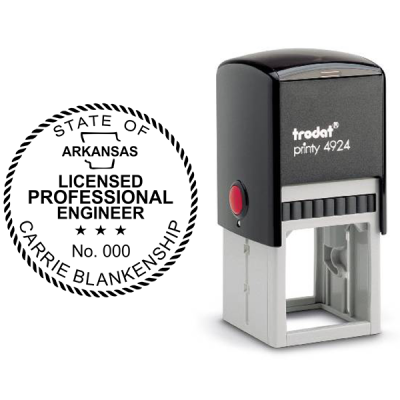 State of Arkansas Engineer Seal Body and Design