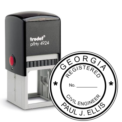 State of Georgia Engineer Seal (Various Discipline)