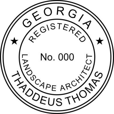 State of Georgia Landscape Architect