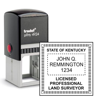 State of Kentucky Land Surveyor Stamp