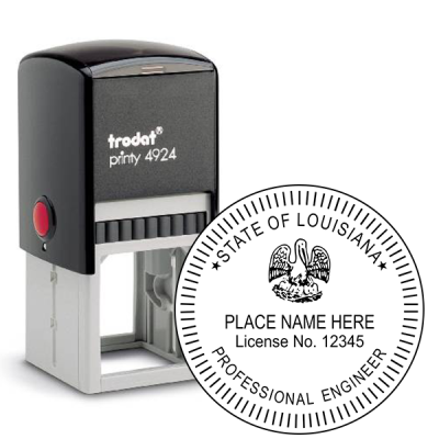 State of Louisiana Engineer Seal