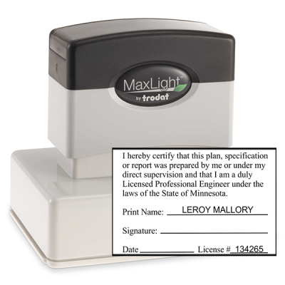 State of Minnesota Engineer Certification