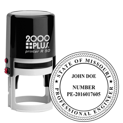 State of Missouri Engineer Seal