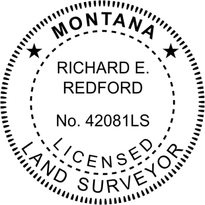 State of Montana Land Surveyor