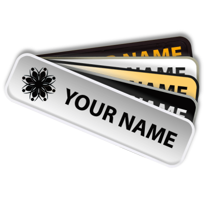 Rounded Engraved Wall Sign 2" x 8"