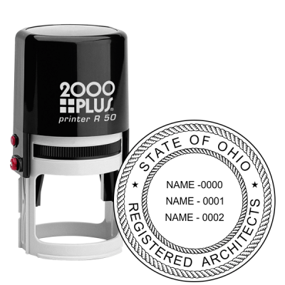 State of Ohio Architect Three Names