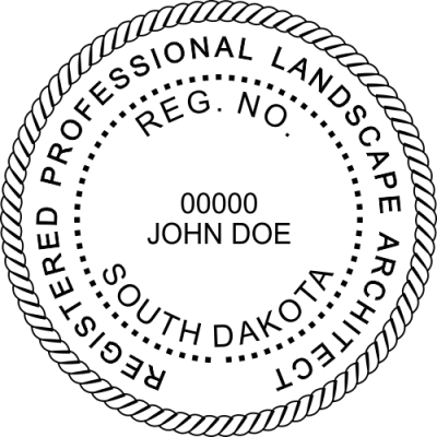 State of South Dakota Landscape Architect