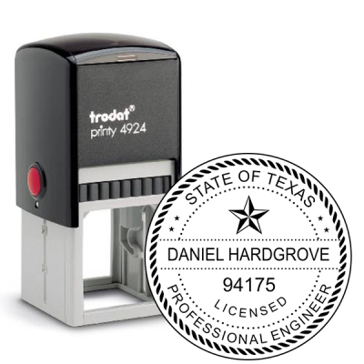 State of Texas Engineer Seal