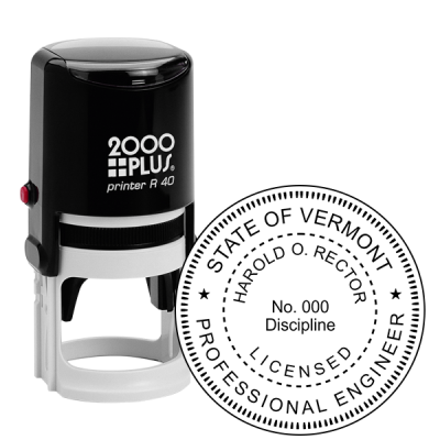 State of Vermont Engineer Seal