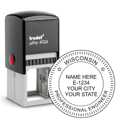 State of Wisconsin Engineer Seal