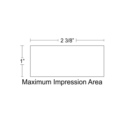 Customizable Trodat Professional 5204 Design Area
