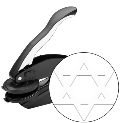 Star of David embosser