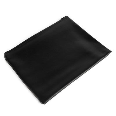 Notary Zipped Pouch on White Background