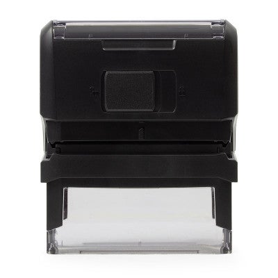 Rear view of  Large Signature Stamp on the Trodat Printy 4914 Stamp Body