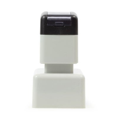 Side View of Pre-Inked Signature Stamp Using the MaxLight MAX-115S by Trodat