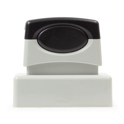 Rear view of Pre-Inked Signature Stamp Using the MaxLight MAX-115S by Trodat