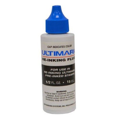 Blue 1/2 oz Refill Ink - Ultimark