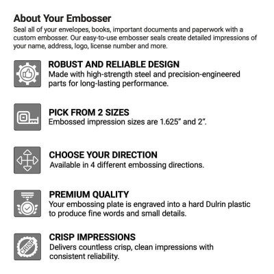 About Your Embosser Infographic