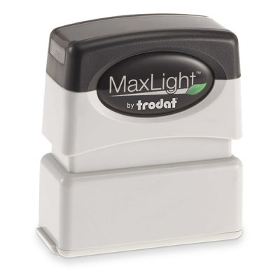 MaxLight Custom Pre-Inked Stamp - MAX-75S -  Black Ink