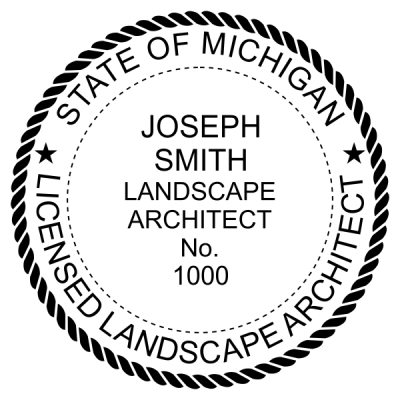State of Michigan Landscape Architect