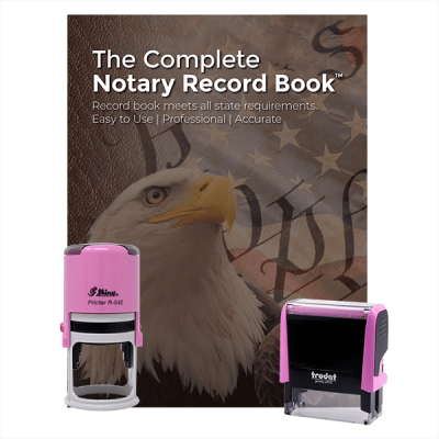 North Dakota Pink Value Notary Kit