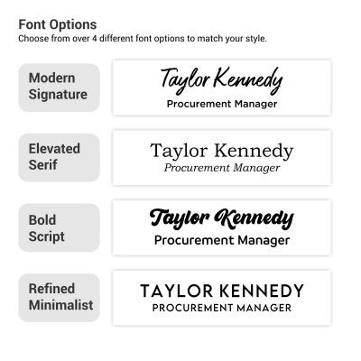 Choose Your Font Infographic